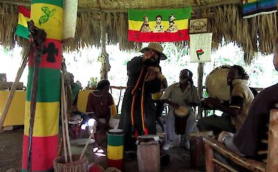 Rastafarian music, Jamaica.