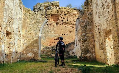 Moorish castle in the Algarve, Portugal. CC:BikeSul