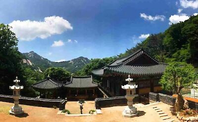 Buddhist temple, South Korea.