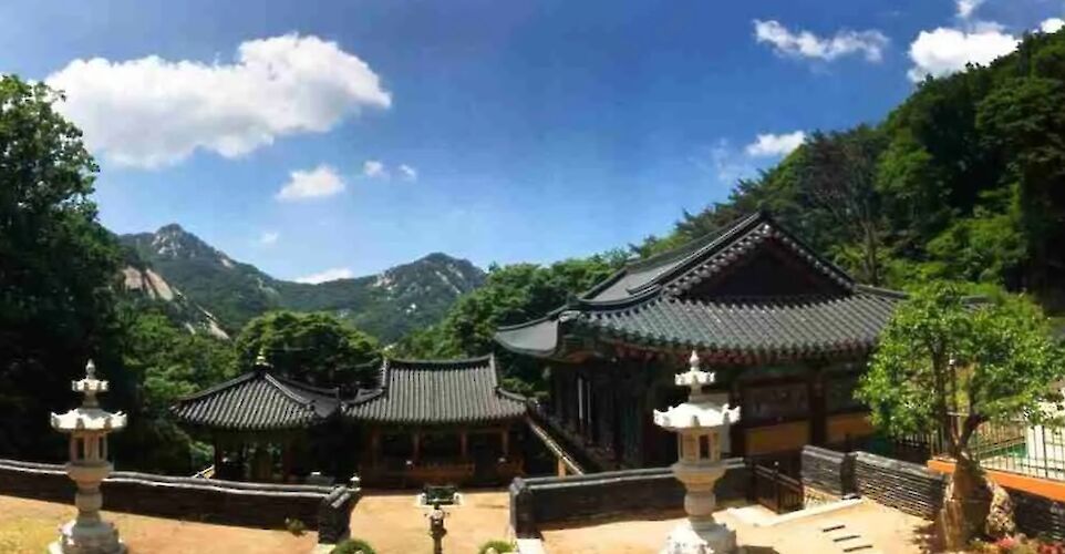 Buddhist temple, South Korea.