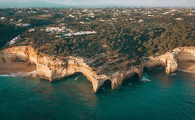 Cliffs, Albufeira, Algarve, Portugal. Ben Den Engelsen@Unsplash