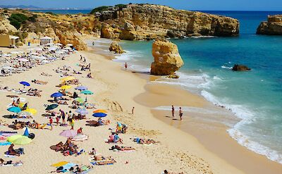 St. Raphael Beach in the Algarve, Portugal. Dan Gold@Unsplash