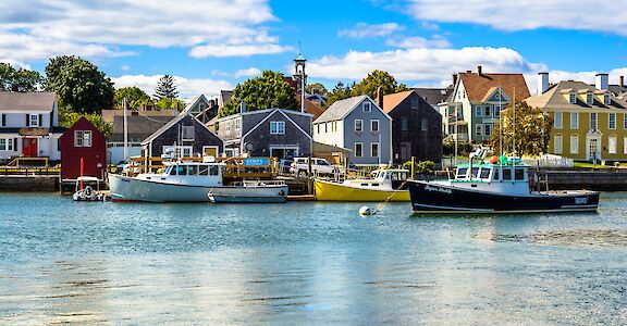 Colorful houses, Portsmouth, New Hampshire, USA. Domenico Convertini@Flickr