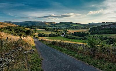 Road outside Peebles, Scotland. Stephen Talas@Unsplash