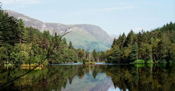 Reflections on Loch Leven, Scotland. AJ Wallace@Unsplash