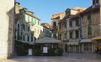 Ancient Buildings in Split, Croatia. Unsplash: Bells Mayer