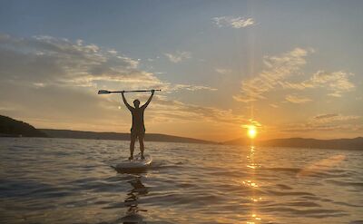 Raising the paddle, Split, Croatia. CC:Given2Fly Adventures