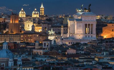 Rome by night, Italy. CC:Eating Europe