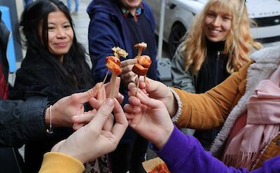 Currywurst, Berlin, Germany. CC:Eating Europe