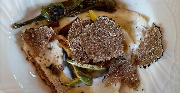 Cooked truffles, Florence, Italy. CC:Eating Europe