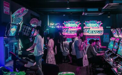 Arcade, Seoul, South Korea. Ciaran O'Brien@Unsplash