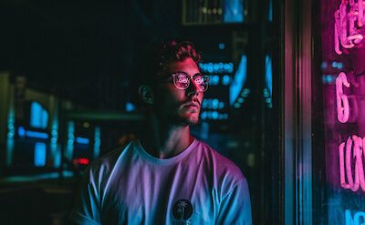 Neon lights. Chester Wade@Unsplash