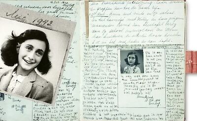 Anne Frank diary, Amsterdam, Holland. CC:Mikes Bike Tours Amsterdam