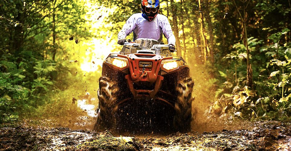 Hitting the trails on an ATV, Jamaica. CC:El Sol Vida