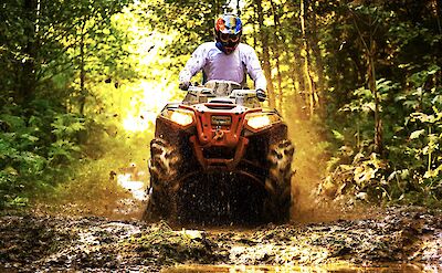 Muddy ATV adventure, Jamaica. CC:El Sol Vida