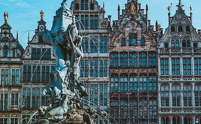 The Brabo Fountain in Antwerp. Unsplash: Daniels Joffe