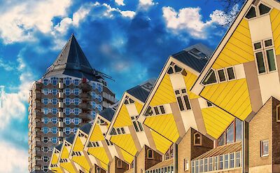 The Cube Houses of Rotterdam. Unsplash: Bart Ros