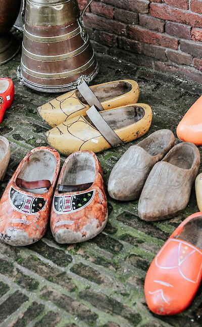 Wooden shoes, Holland. Unsplash: Micheile Henderson