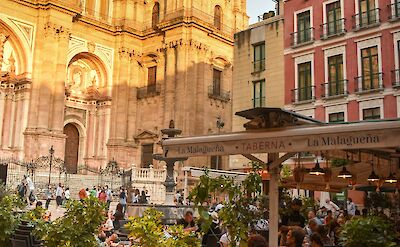 The quaint streets of Malaga, Spain. Unsplash:JespeBrouwers