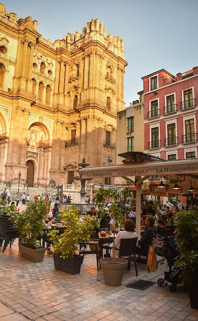 The quaint streets of Malaga, Spain. Unsplash:JespeBrouwers