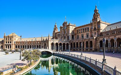 Plaza de Espana, Seville, Spain. unsplash:AXPphotography