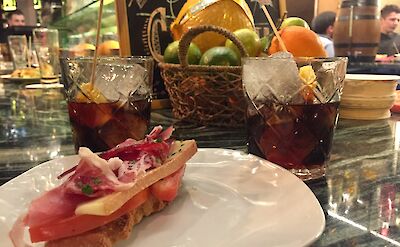 Tapas and Vermouth in Barcelona, Spain. Flickr:MikeMirano