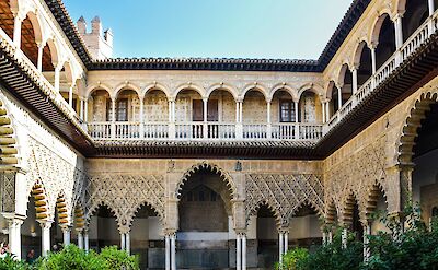 The Alcazar of Seville, Spain. Unsplash:AXPphotography