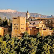 Tailor-Made and Private Bike Tours in Spain - The Alhambra, Granada, Spain. Unsplash:JorgeFernandez