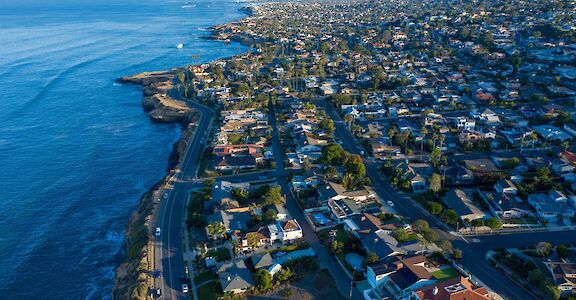 San Diego from above, California, USA. Clayton Cardinalli@Unsplash