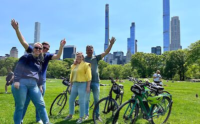 An iconic backdrop, Central Park, New York, USA. CC:Unlimited Biking