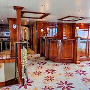 Reception area on the MS Rigoletto | Bike & Boat Tour