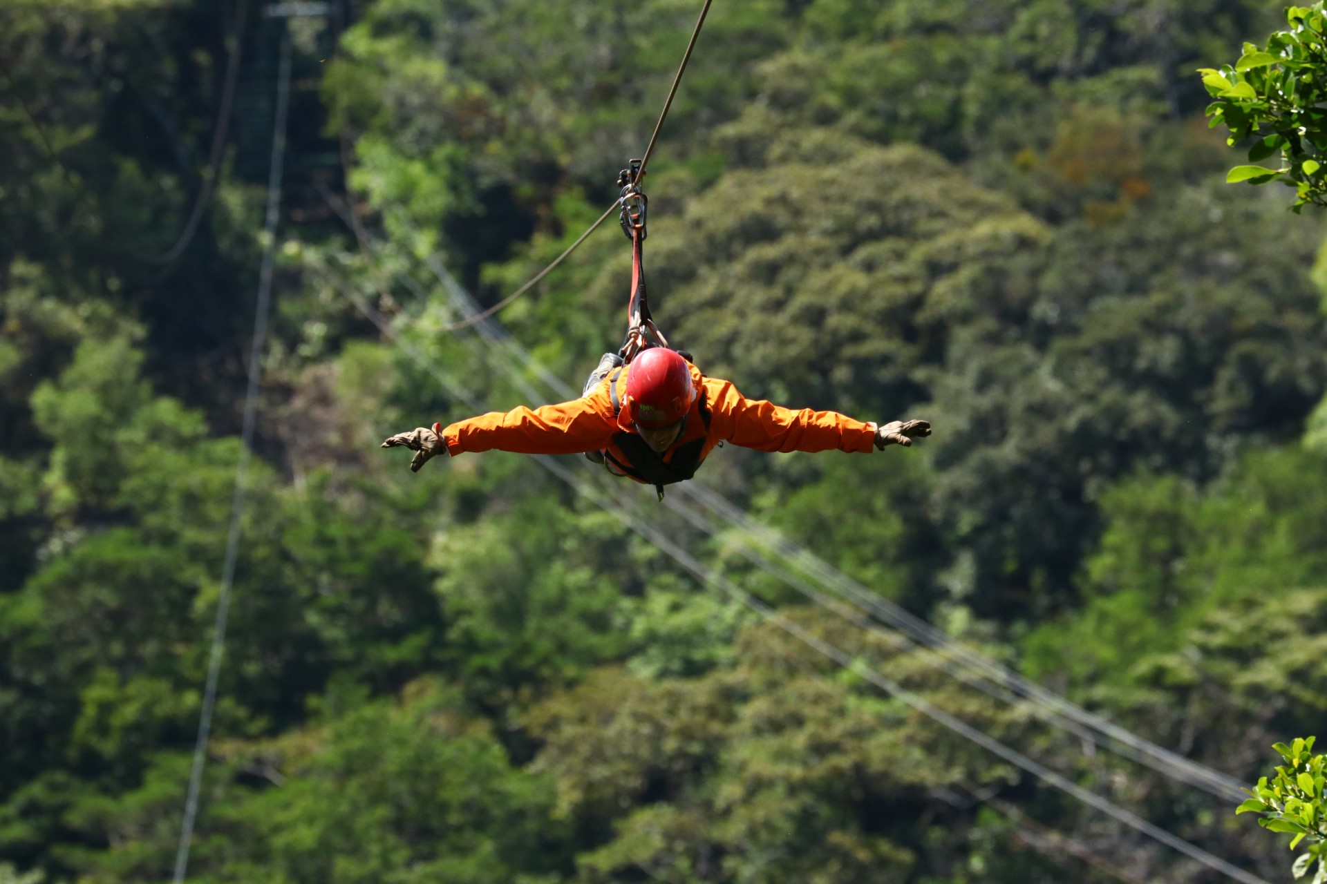 Flying in Costa Rica