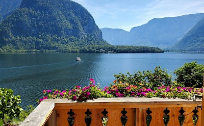 Balcony in Hallstatt, Austria. Unsplash@Hasmik Ghazaryan Olson
