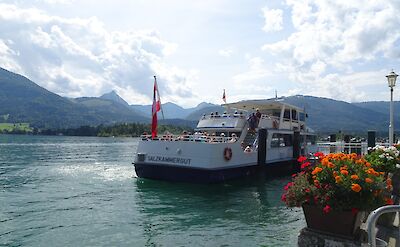 Boat ride on Wolfgangsee from St Wolfgang -to