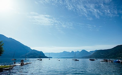 Boats on Wolfgangsee, Austria. Unsplash@Jonathan Ferreira