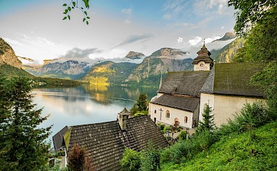 Church in Hallstatt, Austria. Unsplash@Chris Ried
