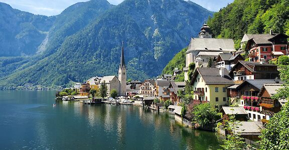 The beautiful views in Hallstatt. Unsplash:HasmikGhaaryanOlson