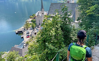 Postcard-perfect Hallstatt village. toEH