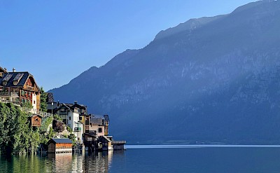 Peaceful moments by the lake in Hallstatt. toEH
