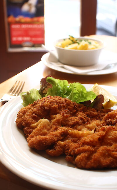 Wiener Schnitzel! Flickr:JenniferWoodard Madera