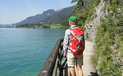 Walking the scenic trails around Wolfgangsee -to