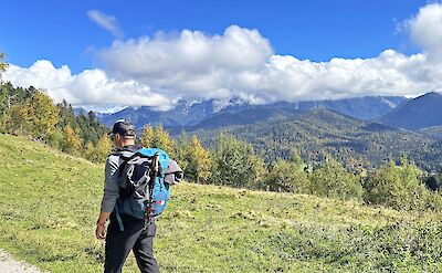 Scenic trails in the Bavarian Alps. -to