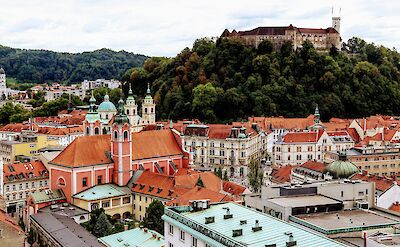 Aeriel view over Ljubljana. Unsplash:Detait