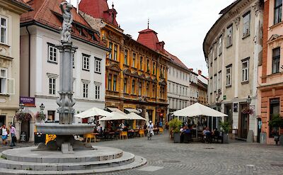 Cycling the streets of Ljubljana. Unsplash@Eugene Kuznetsov