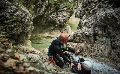 Canyoning adventure -to