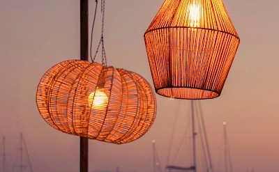 Lanterns, Bodrum, Turkey. Unsplash@Georgii Eletskikh
