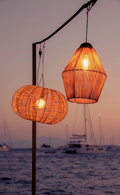 Lanterns, Bodrum, Turkey. Unsplash@Georgii Eletskikh