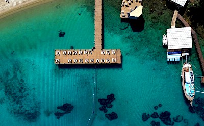 Sunbathing spots from above, Bodrum, Turkey. Unsplash@Encal Media