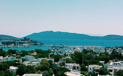 White buildings of Bodrum, Turkey. Unsplash@Burcu