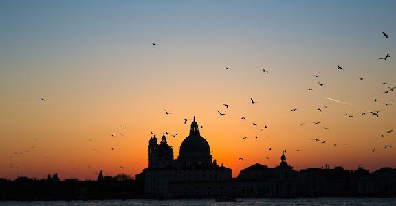 Venice sunset.  Photo: Luca Micheli